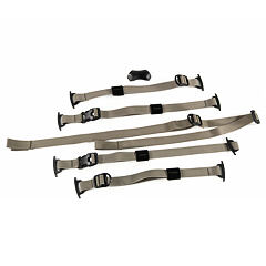 ORTLIEB Compression-Straps Atrack - hnědá