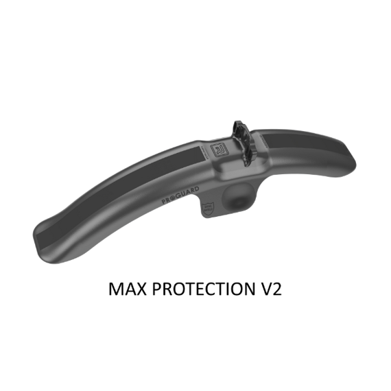 RRP blatník ProGuard Bolt-On Front Black Max Protection v2