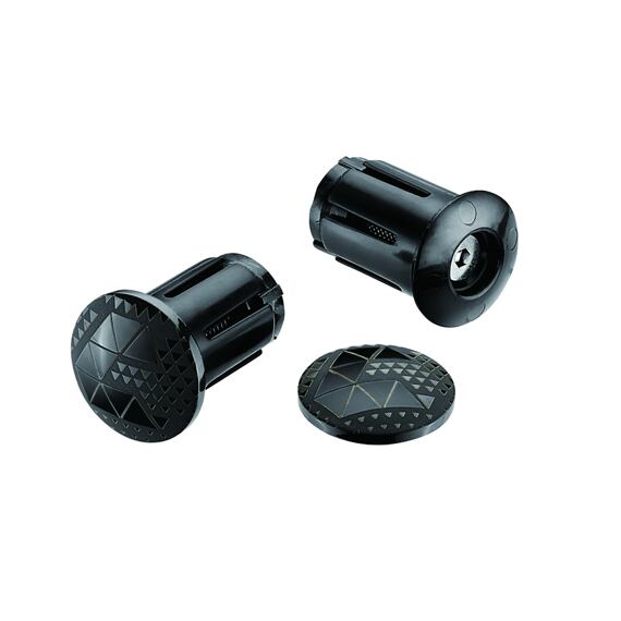 CICLOVATION zátky do řidítek Lock-In UFO Mirror Black