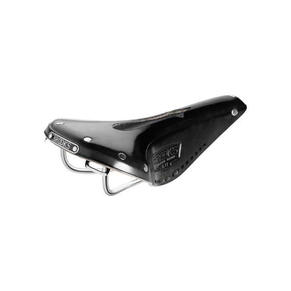 BROOKS B17 Narrow Carved - černé