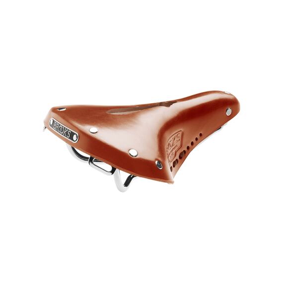 BROOKS B17 Carved Short - medové