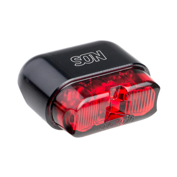 SON Rear Light rack tube mount - černá / červená